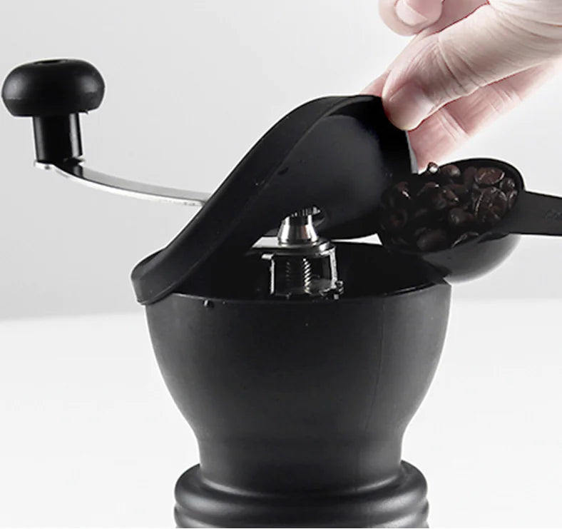 Sleek Stainless Steel Coffee Grinder