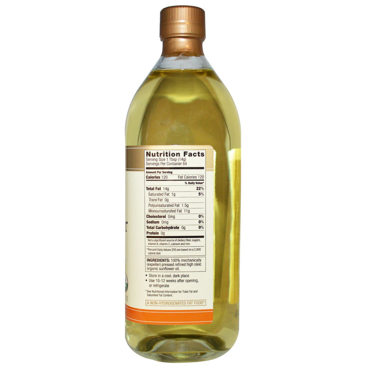 Spectrum Naturals Refined Sunflower Oil (12x32 Oz)-1