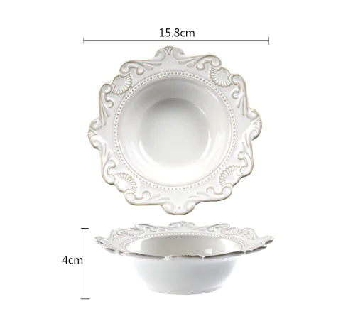 Elegant Baroque Dining Set