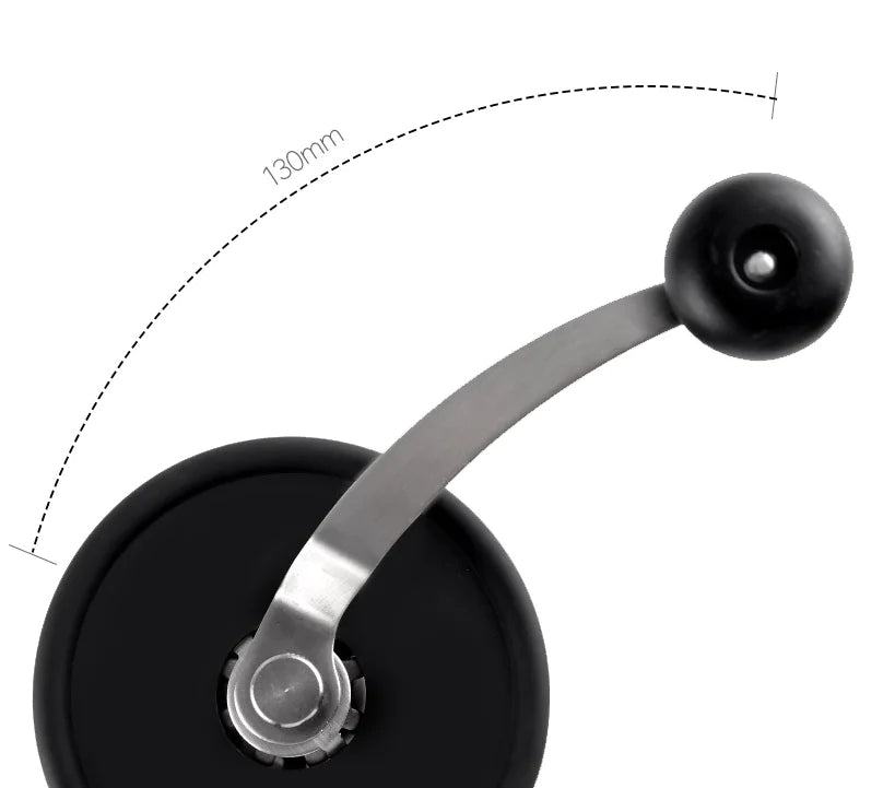 Sleek Stainless Steel Coffee Grinder