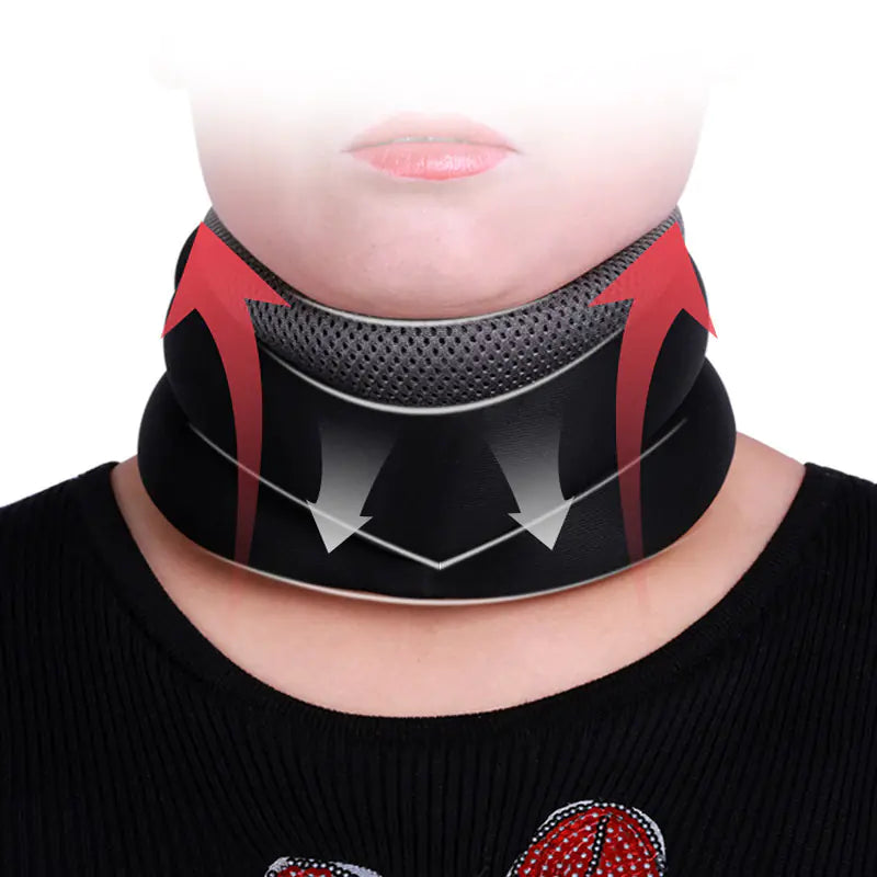 Adjustable Magnetic Neck Brace for Spinal Alignment