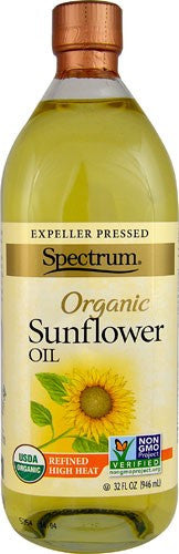Spectrum Naturals Refined Sunflower Oil (12x32 Oz)-0